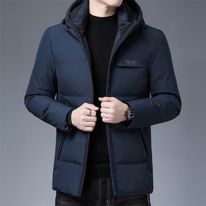 2023冬季中年羽绒服男士厚中年爸爸装休闲时尚外套ZS6359Y-P305图片