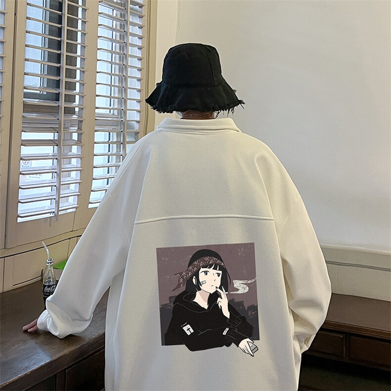 控58加厚加绒衬衫男大码长袖衬衣男外套 HC79122-P38 加绒款-P48图片