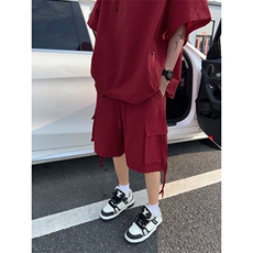 量大优供视频夏款工装短裤男XH72-特P25，男装牛仔裤，电商B367