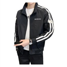 店主风新款夹克外套男春秋休闲百搭时尚立领男士上衣S2208-P90，男装夹克，星座310B-3