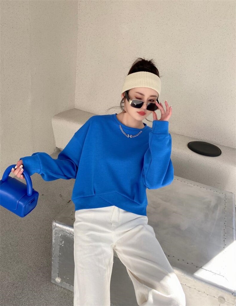 沐沐春款卫衣，女装卫衣/绒衫，沐·沐