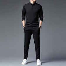 休闲运动套装男春秋季2023新款卫衣中年商务时尚跑步运动服，男装休闲套装，电商B212（原钱塘6029）