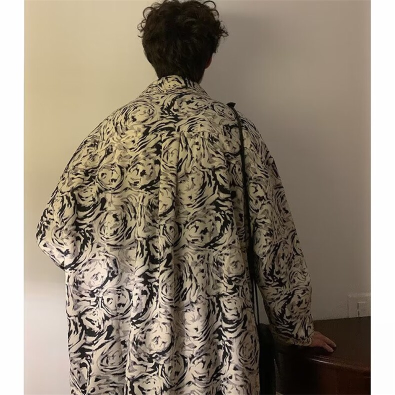 翻领标准气质男青春流行潮流春季新款长袖潮日常衬衣C320P30,男装衬衫,星座1116-2