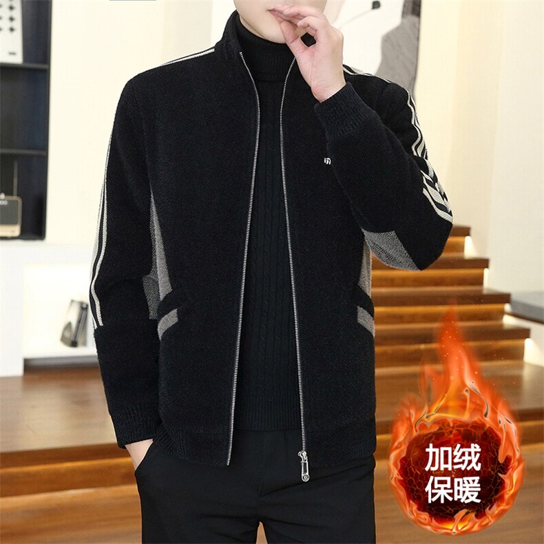 直播新款秋冬立领拼接商务休闲毛呢大衣短款夹克外套D20P145控238，男装毛呢大衣，电商B226-2（原B217-2）