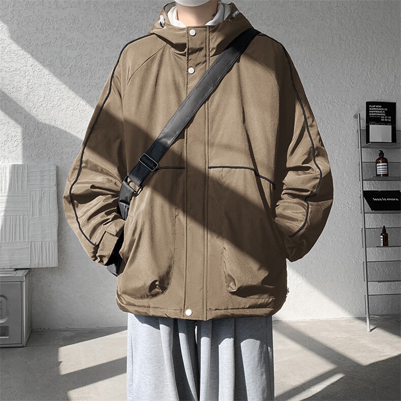 现货MY1111-特批85冬季连帽棉衣男户外冲锋衣加厚棉外套面包棉服,男装棉衣,电商A059