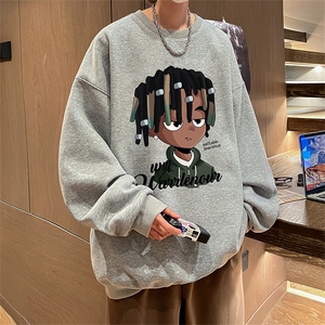 直播360克重磅美式潮牌印花卫衣Y116特P28 同步供应华棉品质图片