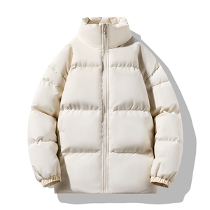 9976-P60 冬季宽松情侣棉衣面包服（八个色）深度库存图片