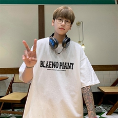 可48小时发货支持抖音得物来样二开美式满天星亮片短袖T恤MTX711，男装T恤，电商A486-1