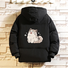 控128加绒面包服男大码羊羔毛棉衣男MY16358-P100，男装棉衣，电商A040A