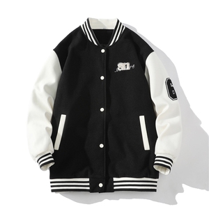 秋季新款潮夹克外套ins潮情侣棒球服男春秋款HY202P108控128图片
