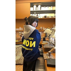 现货！320克撞色连帽卫衣拼接假两件外套1005-Q09-P58，男装卫衣，星座1005