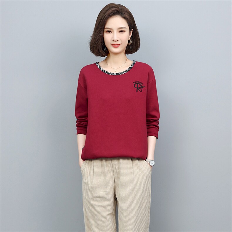 2023年春季新款卫衣女宽松显瘦韩版时尚百搭上衣服女打底衫,女装卫衣/绒衫,独衣靓