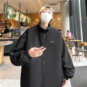 港风双面夹克闪光亮片夹克外套百搭拼色外套JK2616 P60图片