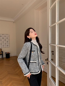 韩版甜美淑女气质高雅优雅时尚外套,其它,荷塘月色