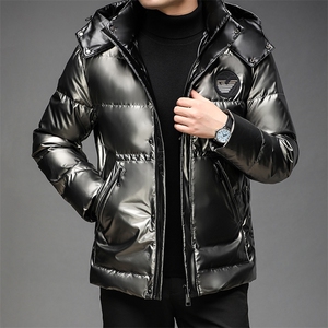 2023冬季新款中老年休闲宽松羽绒服男中年外套上衣QLMF12005-P315图片