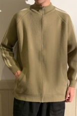311B-1-CM-3961-P65控89港风两条杠开衫提花大码针织毛衣，男装针织衫/毛衣，星座311B-1