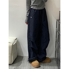 藏青色三防软壳冲锋裤男冬季加厚防寒滑雪裤子美式机能工装阔腿裤，男装工装外套，星座302B