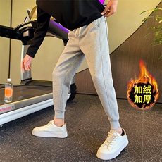 社会精神小伙加绒加厚卫裤运动休闲裤子DS-B249-KK94-P58-加绒P68，男装休闲裤，星座215（原电商B249）