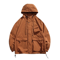 春季新款高品质山系户外防水冲锋衣工装夹克外套A436-2263-P105，男装夹克，电商A436
