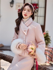 【bao款现货】2025年小香羽绒套装时尚外套+中裙纯色，女装羽绒服，众宇琦