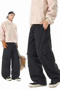8XL-M三防登山工装羽绒裤男90白鸭绒冲锋裤子男YRK2001P118控158图片