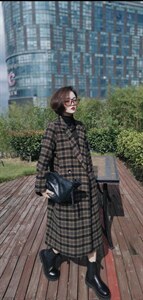 2021冬季呢大衣图片