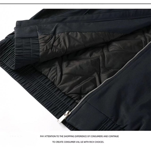 哈灵顿微阔巴恩风拼接翻领外套棉衣棉服夹克A329-JM3591-P145图片