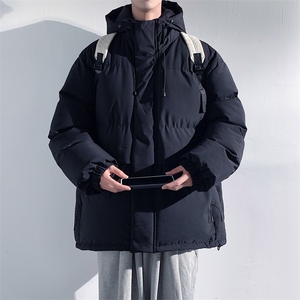 港风2026新品冬季宽松情侣装男装棉衣棉服冬装加厚外套D002-P105图片