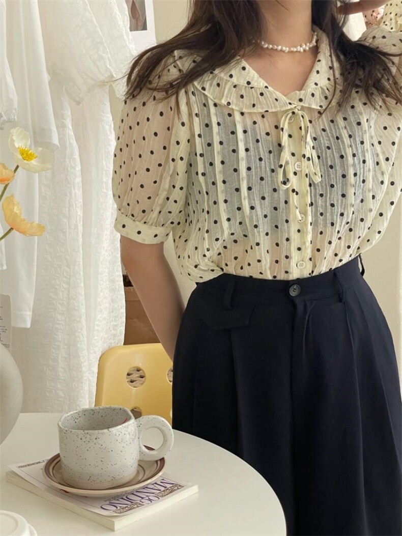 波点小衫～热销，其它，DAP