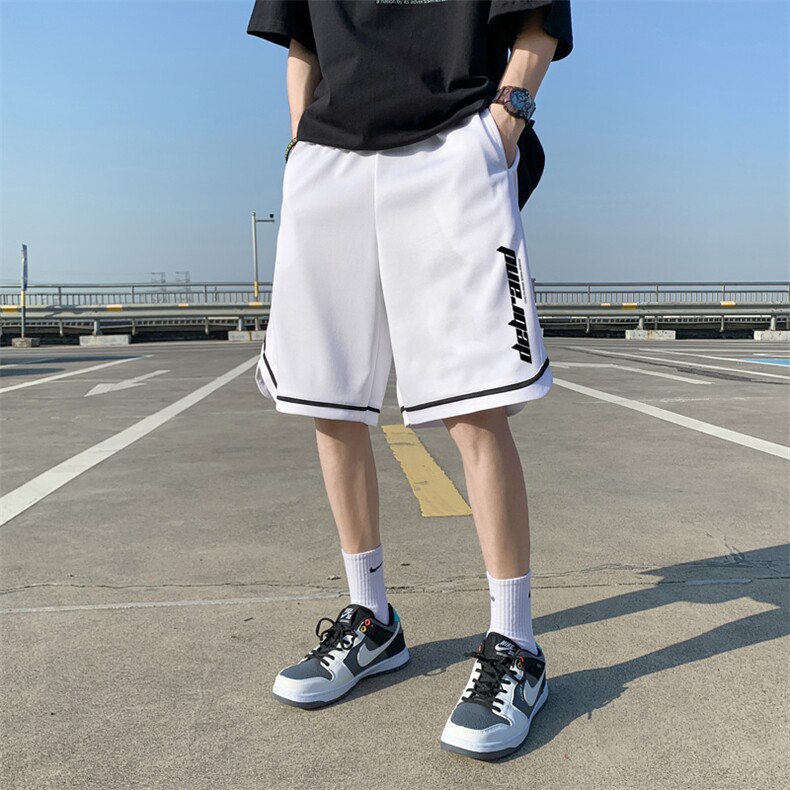 ！2023夏季新款男士冰丝短裤潮流印花五分裤DK308P30,男装休闲裤,电商B220