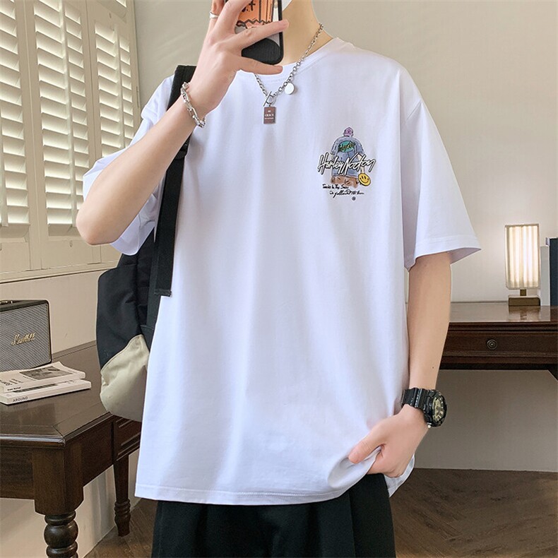 夏季男短袖t恤高品质多工艺发泡印大码T恤衫HF8513-P34,男装T恤,星座1206（原A206）