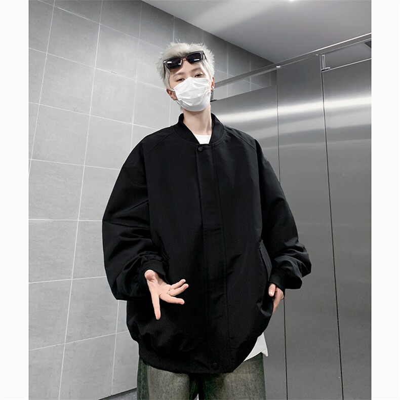 港风大码美式潮牌男女情侣款立领夹克外套XZ213-JKMM03-P75控98,男装夹克,星座213