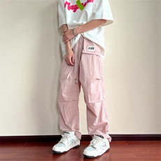 抖音品质-新款七色宽松休闲裤速干裤男女百搭212-2-PJ09-P45，男装休闲裤，星座808A-1