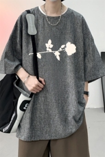 风复古亚麻短袖男棉麻t恤男半袖ZT71360-P35，男装T恤，电商A040