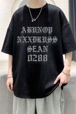 纯棉短袖t恤男大码半袖打底衫宽松体恤衫DX17307-P20大皂风，男装T恤，电商A040