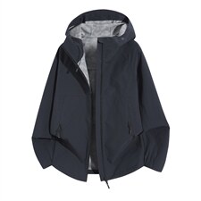 新款户外运动登山情侣款多色连帽工装冲锋衣软壳外套CF2618-特P50，男装夹克，星座1403A