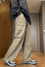 常年备货款男宽松直筒高街潮牌工装休闲长裤K808p25大量备货，男装工装外套，电商D315A