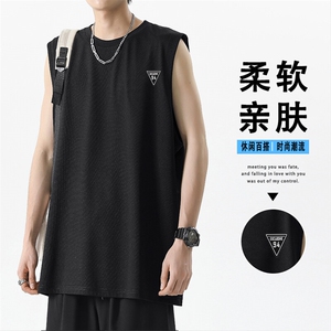 柔软显瘦无袖t恤夏季时尚潮流冰丝休闲百搭TT382-特批3459