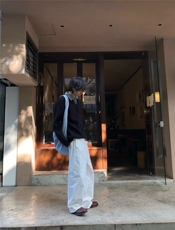 已下单冬季优雅假两件V领撞色拼接针织开衫毛衣外套~MY2571批68，男装针织衫/毛衣，星座1411A-6
