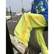 【现货】XZ612-K661-P55控78春夏多巴胺糖果色薄款伞兵裤速干裤，男装休闲裤，星座612
