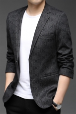 秋季男装商务休闲西服中年纯色单西外套上衣宽松外套HB21826-P160，男装西服，电商B212（原钱塘6029）