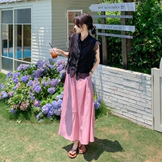 现货设计感搭配一整套减龄时尚穿搭套装裙两件套2938P145K218，女装连衣裙，2C029