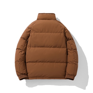 新标90%白鸭绒简约立领抽绳外套纯色加厚羽绒服ESY0205-P210图片