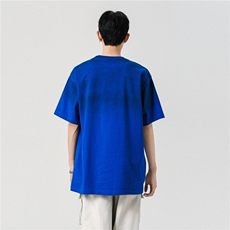 25潮牌短袖宽松韩版项链字母贴布扎染工艺T恤T9829/P60控价98，男装T恤，星座202