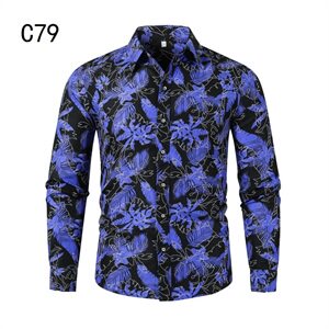1611B-合集2-P252021新款四季有货长袖大码衬衫欧美宽松印花衬衫