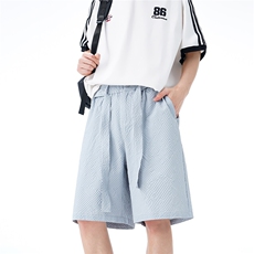宽松五分裤夏季男士休闲短裤100聚酯纤维DK2511-特P28控48，男装牛仔裤，电商B370