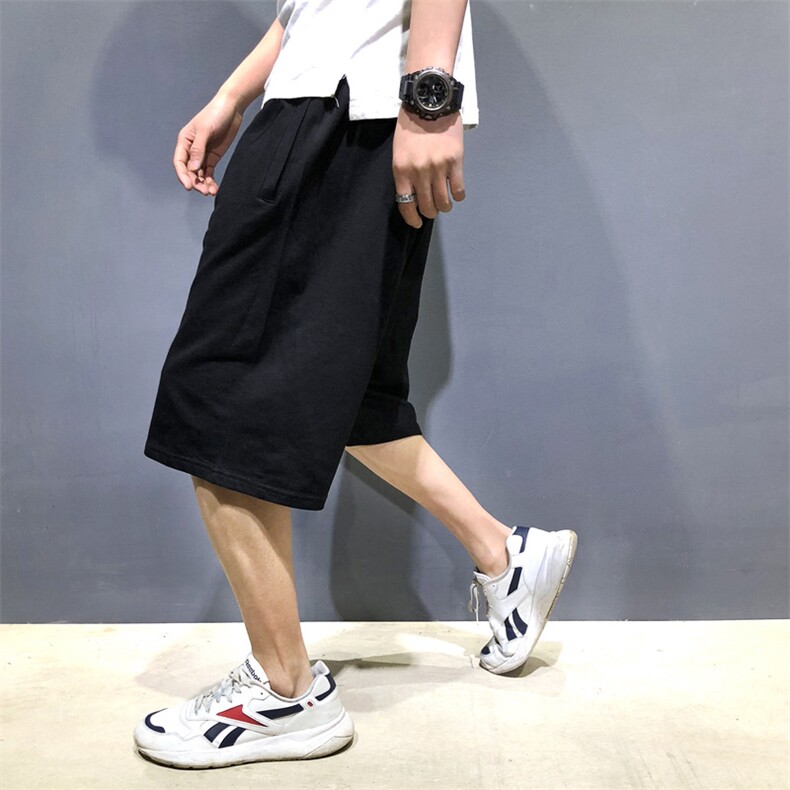 短裤男裤子休闲宽松潮大裤衩七分裤男士运动短裤加肥大码595款,男装休闲裤,星座802