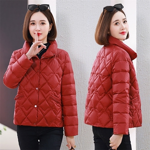 2023年秋冬新款棉衣外套女宽松显瘦短款立领棉服棉袄女图片
