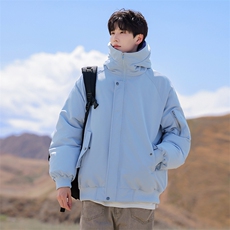 潮流宽松棉服高高街潮牌休闲棉衣A161-9987，男装棉衣，电商A161
