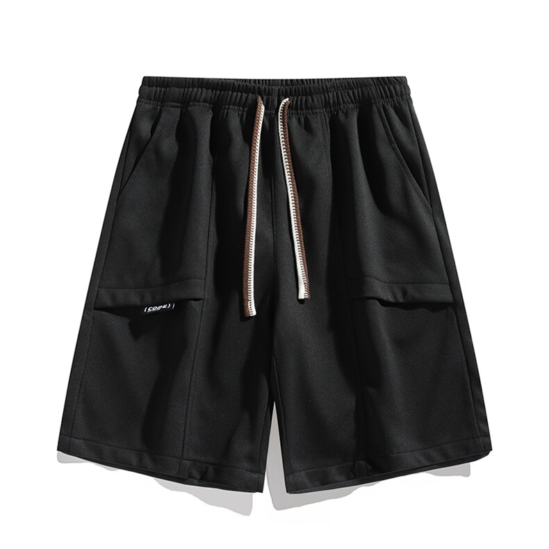 新款五分短裤男日系白底夏季休闲百搭纯色运动短裤CK2406-P27控48,男装牛仔裤,星座717